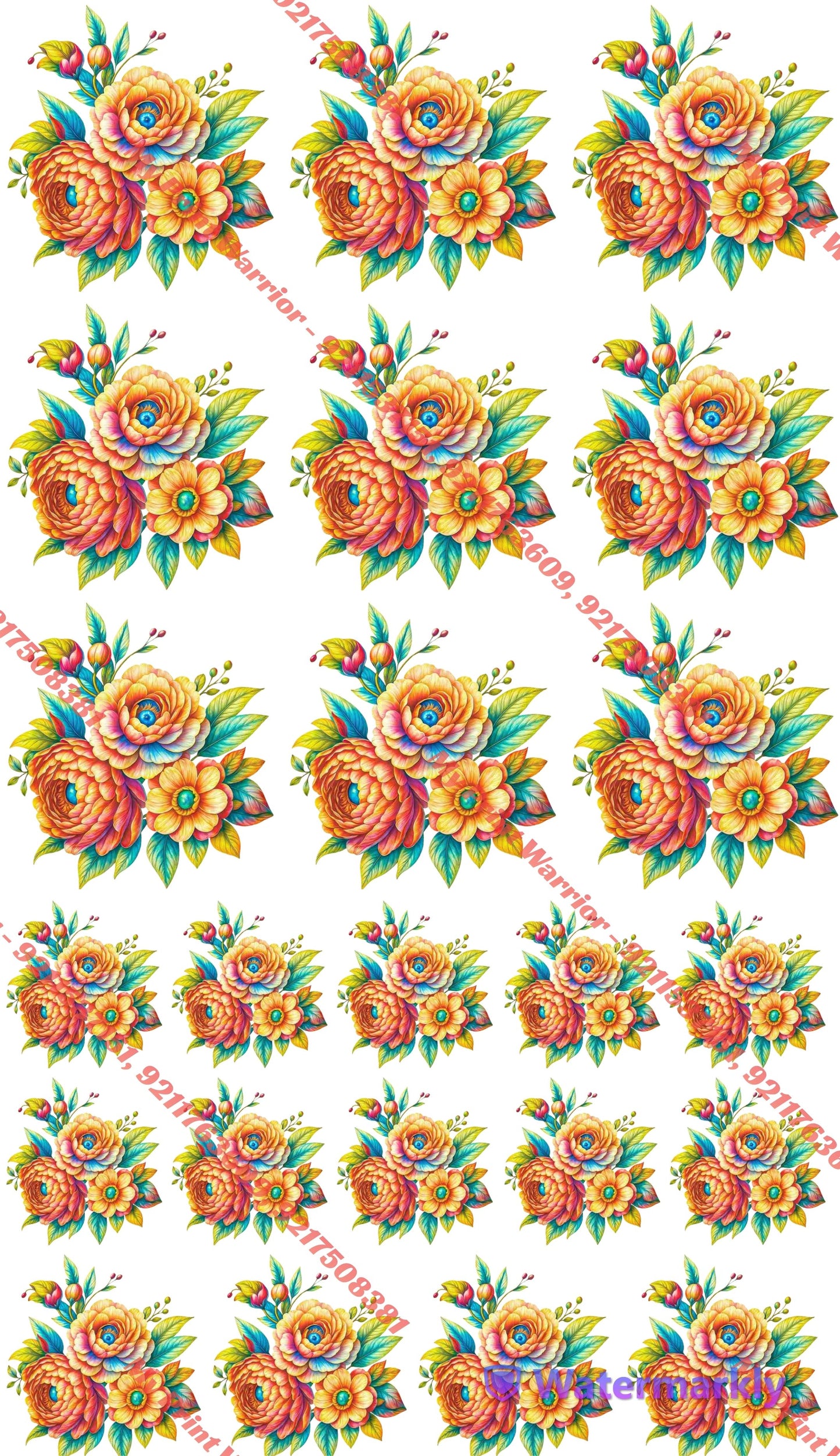 ✨ Premium Embroidery DTF Sheet | 1 Meter| 22.5 x 39 Inches