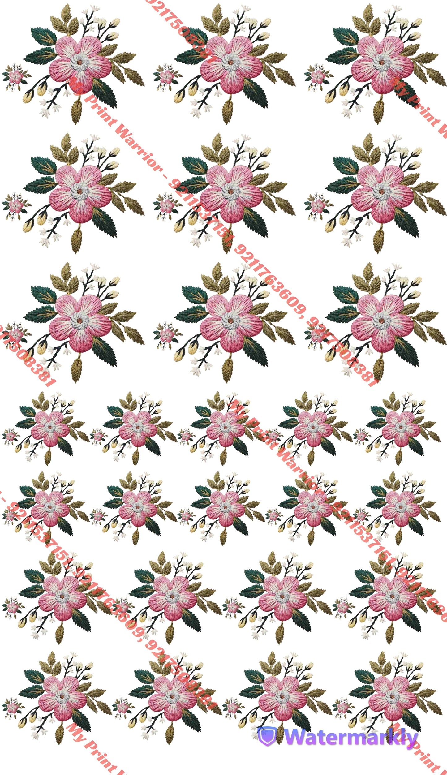 ✨ Premium Embroidery DTF Sheet | 1 Meter| 22.5 x 39 Inches
