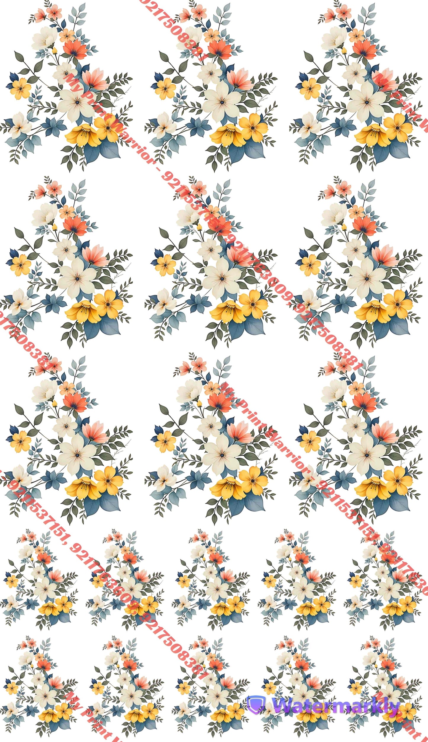 ✨ Premium Embroidery DTF Sheet | 1 Meter| 22.5 x 39 Inches