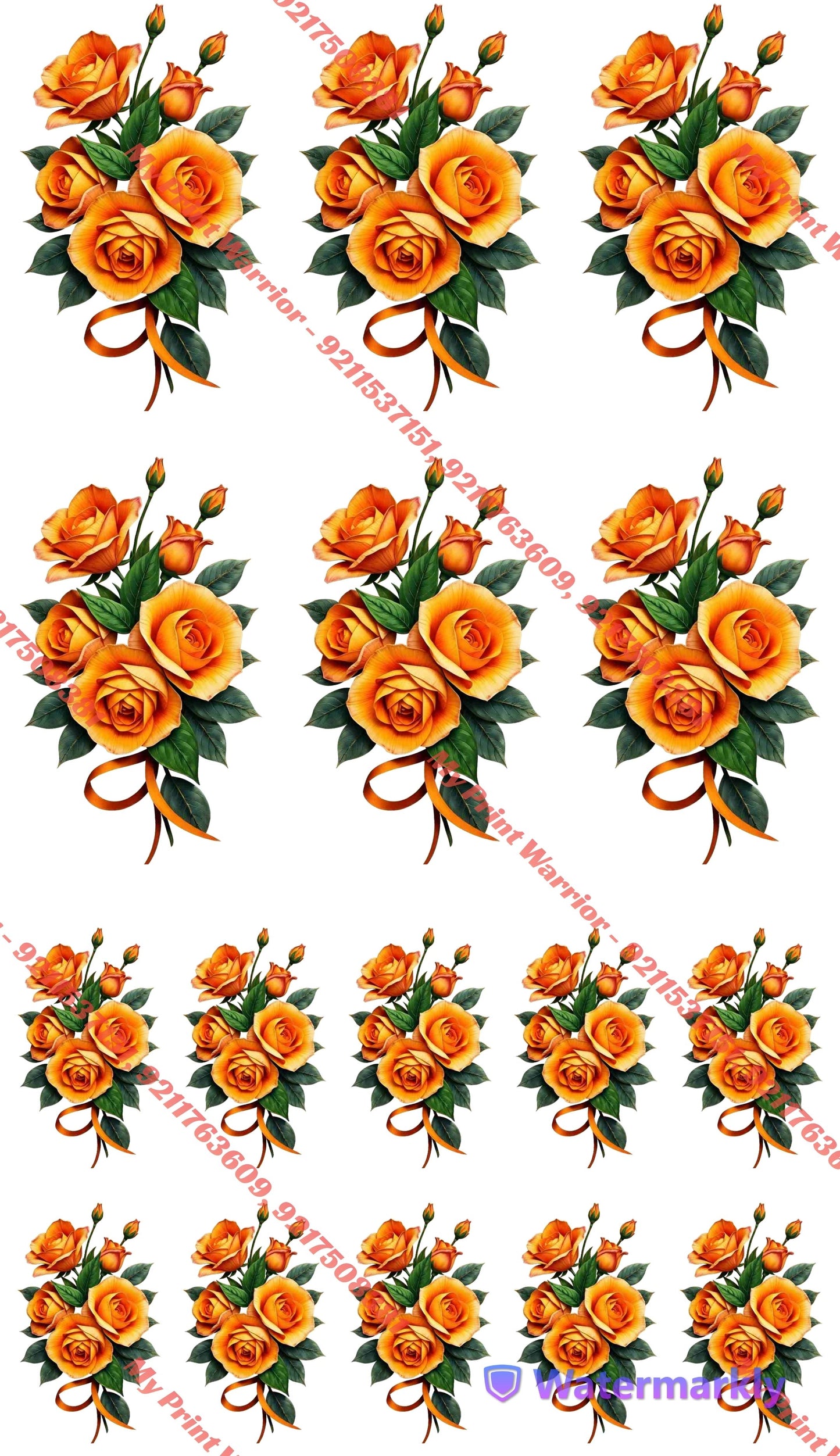 ✨ Premium Embroidery DTF Sheet | 1 Meter| 22.5 x 39 Inches