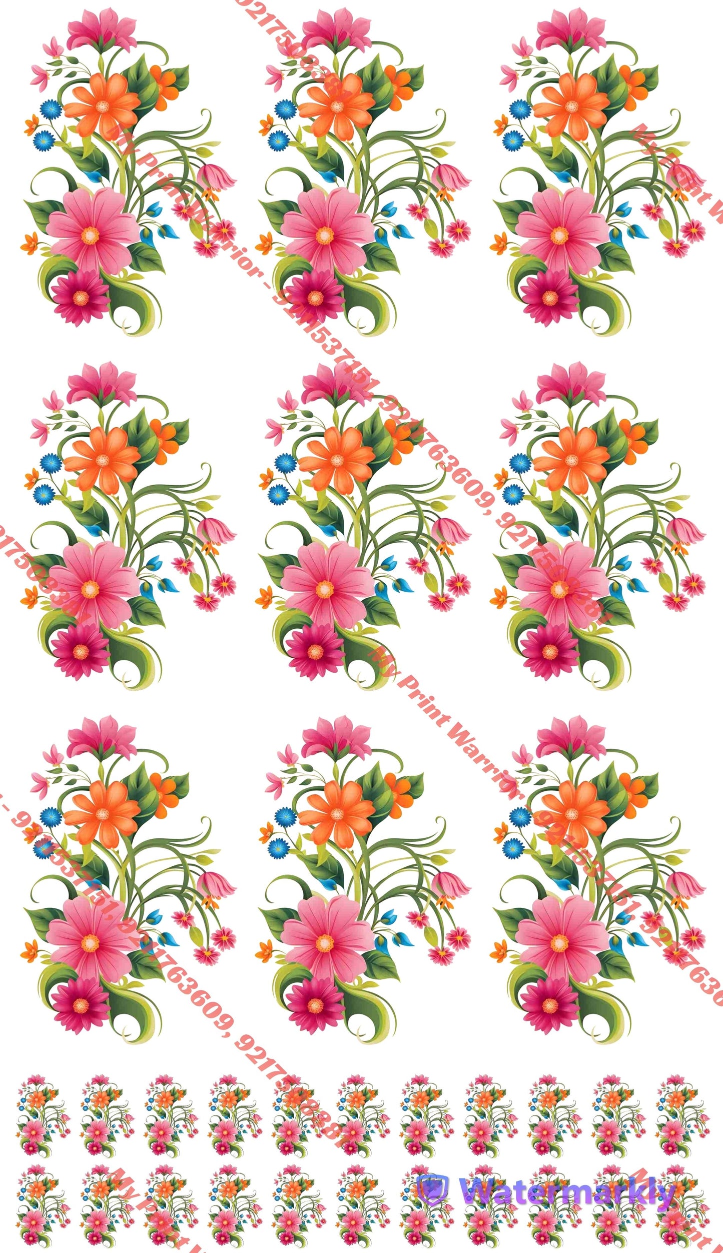 ✨ Premium Embroidery DTF Sheet | 1 Meter| 22.5 x 39 Inches