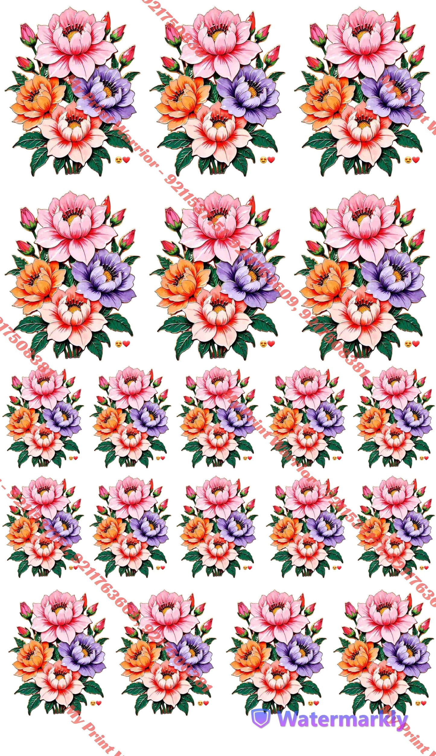 ✨ Premium Embroidery  DTF Sheet | 1 Meter| 22.5 x 39 Inches
