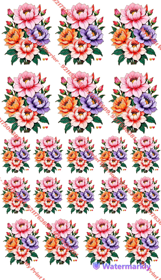 ✨ Premium Embroidery  DTF Sheet | 1 Meter| 22.5 x 39 Inches