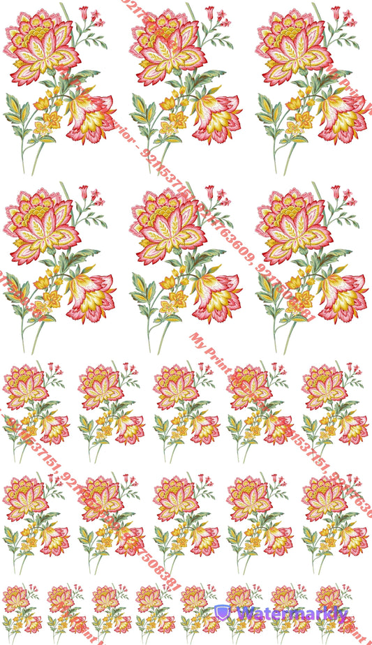 ✨ Premium Embroidery  DTF Sheet | 1 Meter| 22.5 x 39 Inches