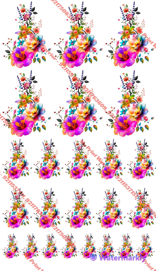 ✨ Premium Embroidery  DTF Sheet | 1 Meter| 22.5 x 39 Inches