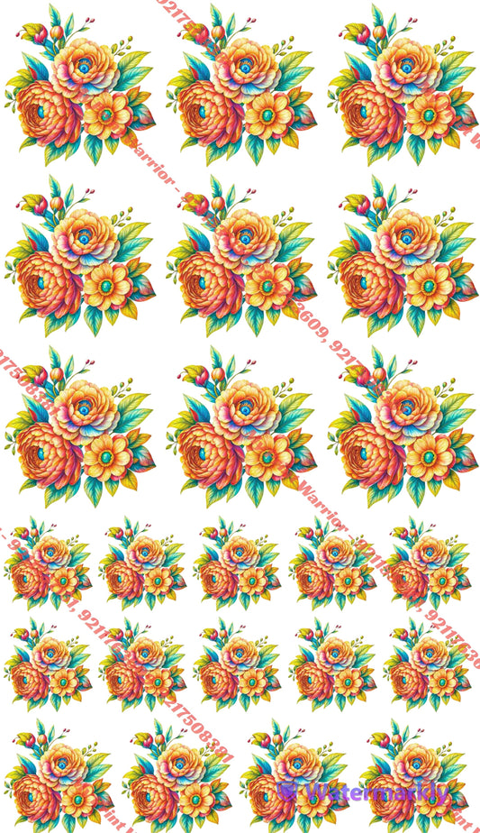 ✨ Premium Embroidery  DTF Sheet | 1 Meter| 22.5 x 39 Inches