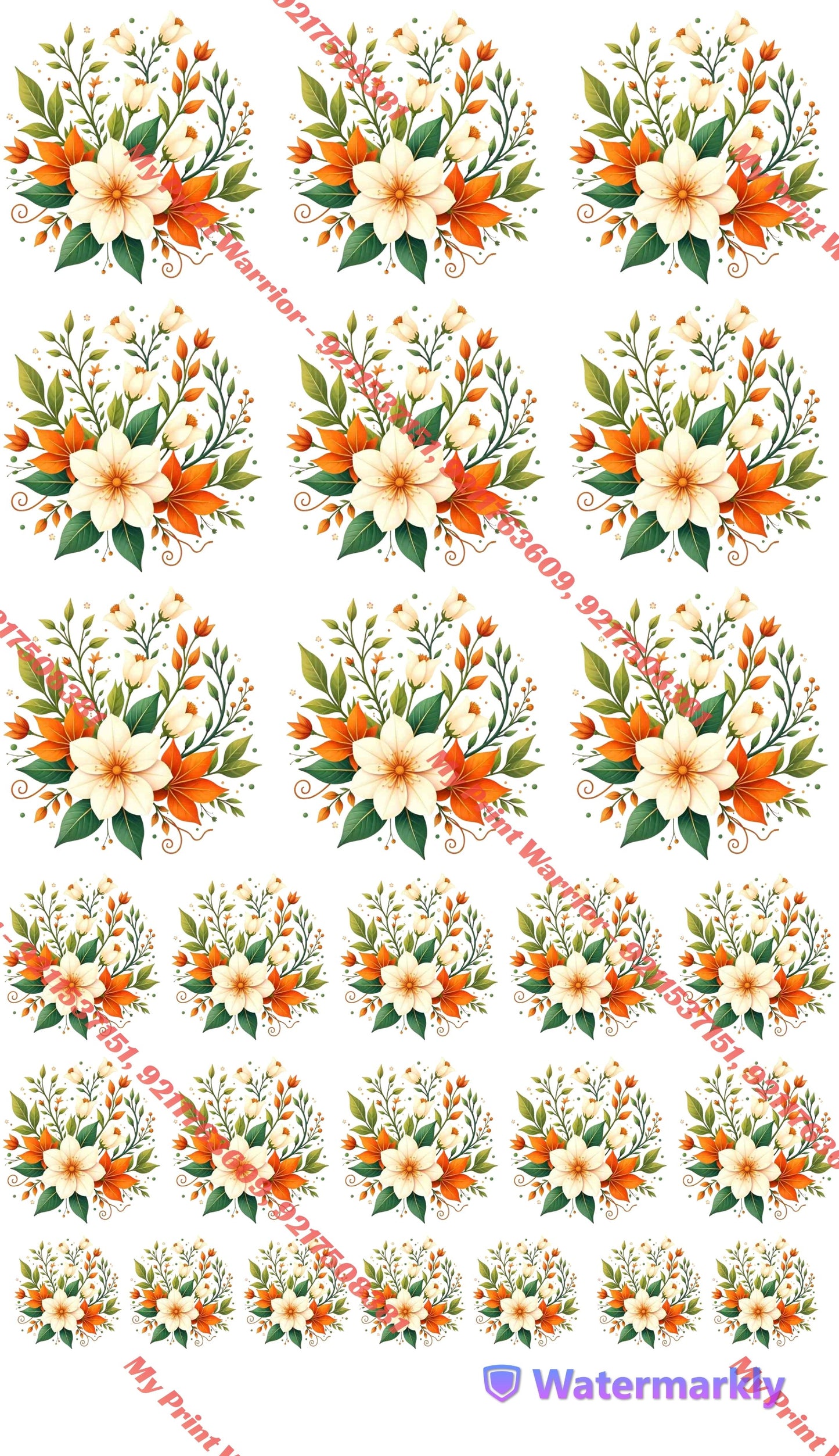 ✨ Premium Embroidery  DTF Sheet | 1 Meter| 22.5 x 39 Inches