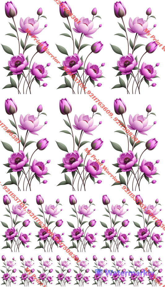 ✨ Premium Embroidery  DTF Sheet | 1 Meter| 22.5 x 39 Inches