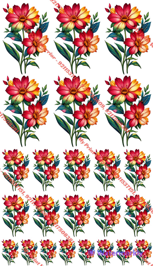 ✨ Premium Embroidery  DTF Sheet | 1 Meter| 22.5 x 39 Inches
