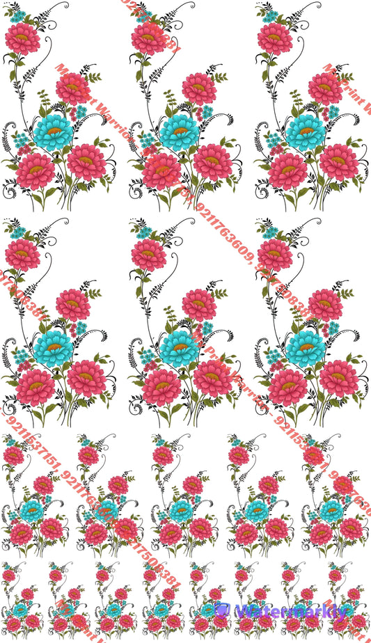 ✨ Premium Embroidery  DTF Sheet | 1 Meter| 22.5 x 39 Inches