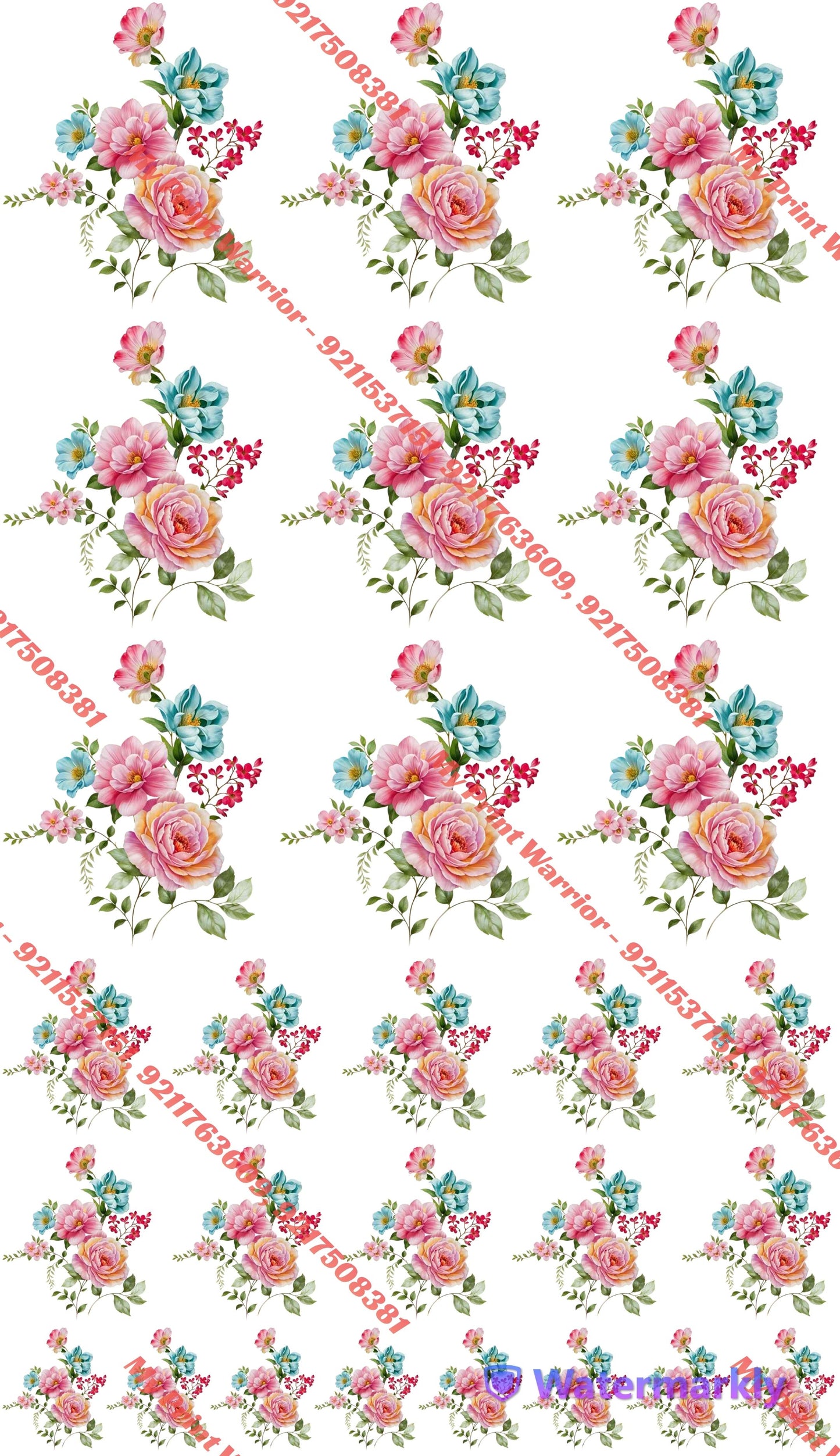 ✨ Premium Embroidery  DTF Sheet | 1 Meter| 22.5 x 39 Inches