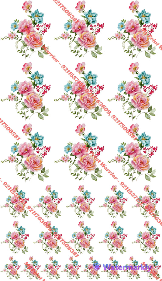 ✨ Premium Embroidery  DTF Sheet | 1 Meter| 22.5 x 39 Inches