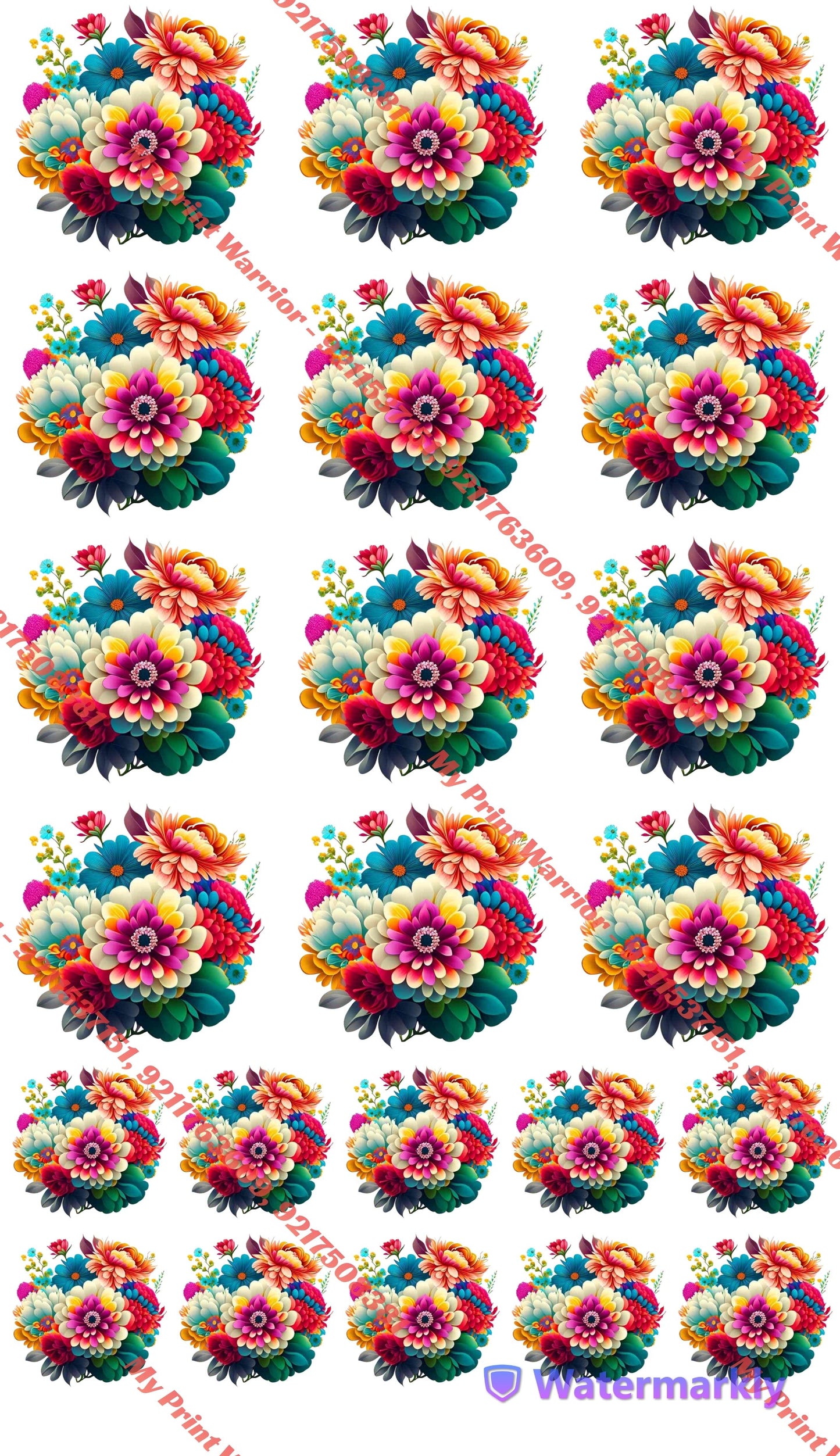 ✨ Premium Embroidery  DTF Sheet | 1 Meter| 22.5 x 39 Inches