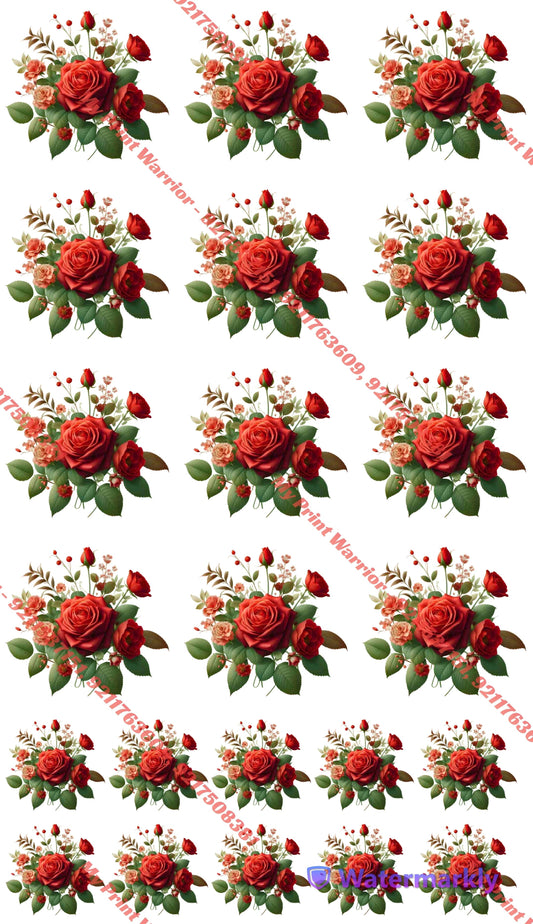 ✨ Premium Embroidery  DTF Sheet | 1 Meter| 22.5 x 39 Inches