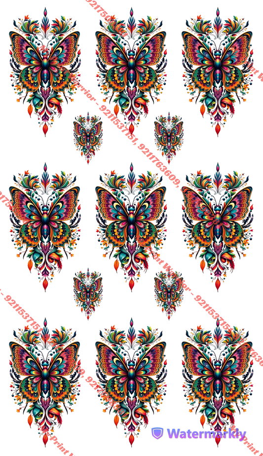 ✨ Premium Embroidery  DTF Sheet | 1 Meter| 22.5 x 39 Inches