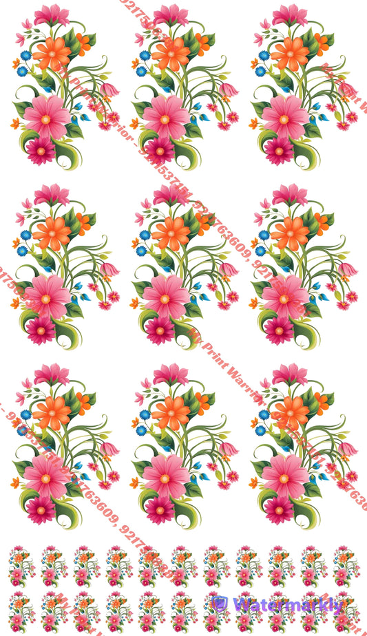 ✨ Premium Embroidery  DTF Sheet | 1 Meter| 22.5 x 39 Inches