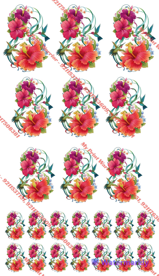 ✨ Premium Embroidery  DTF Sheet | 1 Meter| 22.5 x 39 Inches